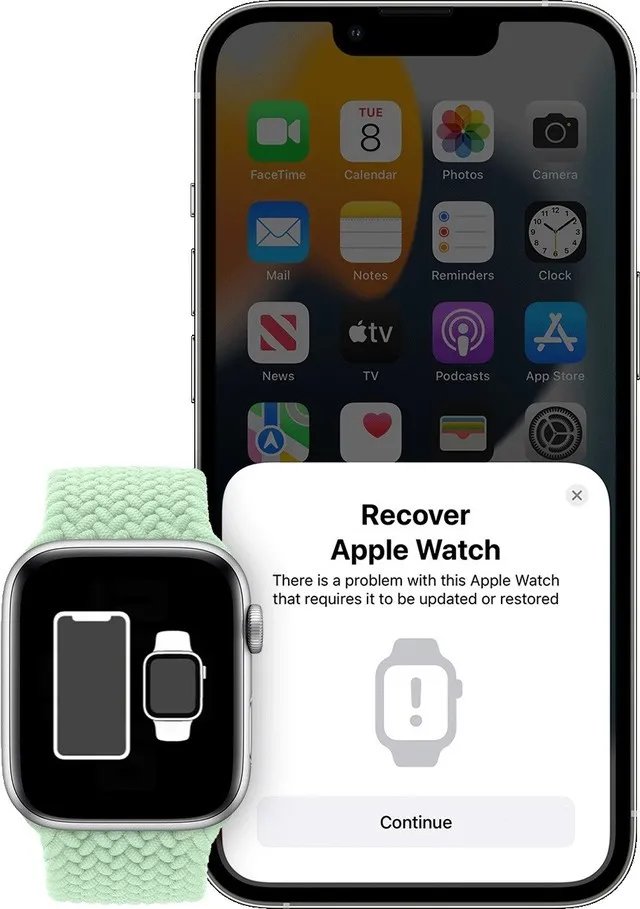 iOS15.4重磅更新，Apple Watch固件可以手动恢复