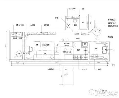 床下储藏室 35平北欧风小户型变形记