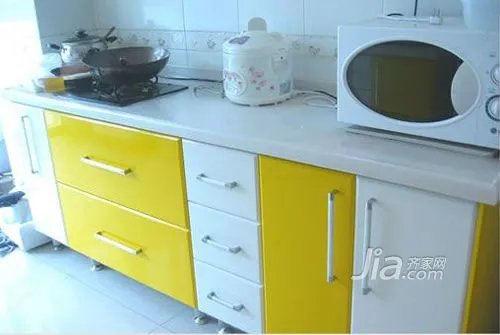 90平爱的温馨家 橙黄绿的组合