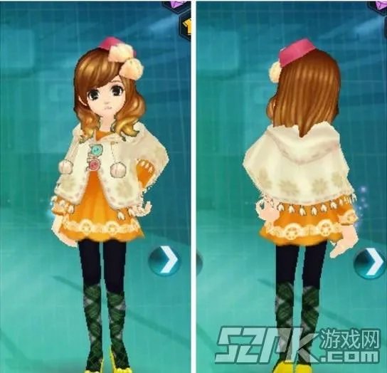 QQ飞车女生服装搭配 QQ飞车冬季女生服装