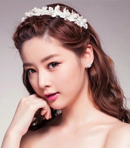 新娘饰品手工制作图片 教你制作别出心裁的新娘头饰