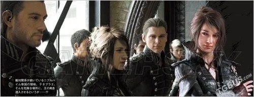 《最终幻想15》电影王者之剑主要成员介绍