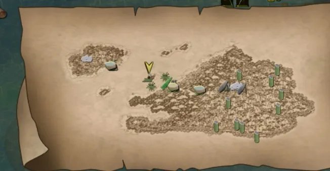 挨饿荒野挪威雪山任务之收集7颗宝石做法