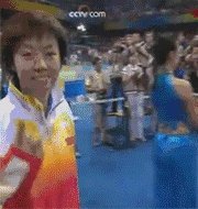 福原爱和张怡宁