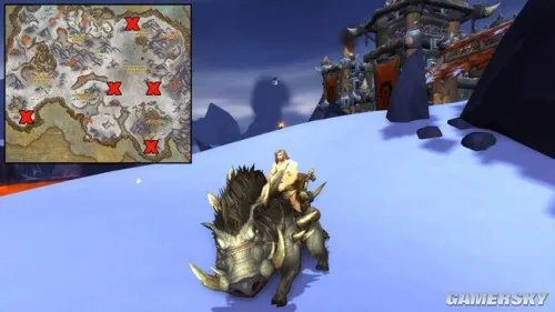 《魔兽世界：德拉诺之王》七大稀有坐骑掉落坐标曝光