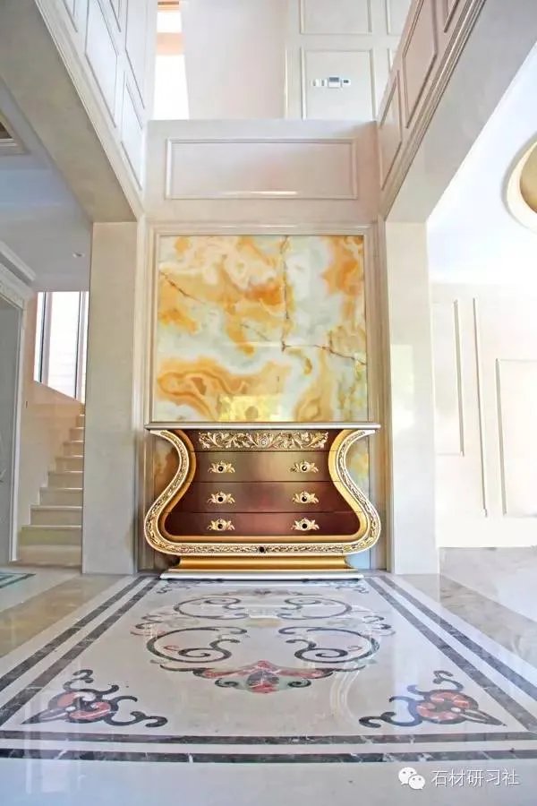 顶级别墅豪宅大理石装饰案例图