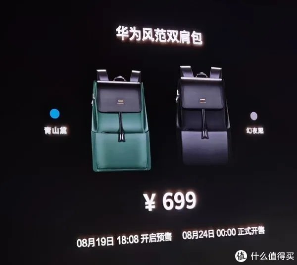 华为风范双肩包