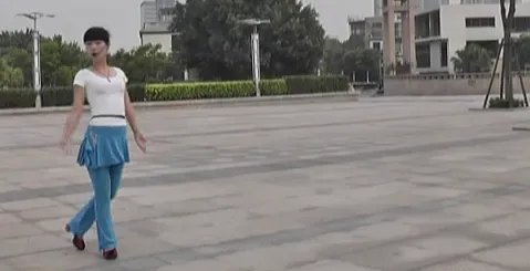 广场舞泉水叮咚响分解动作