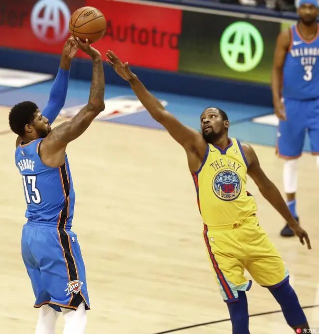 威少44分对飙杜兰特34分，什么水平？