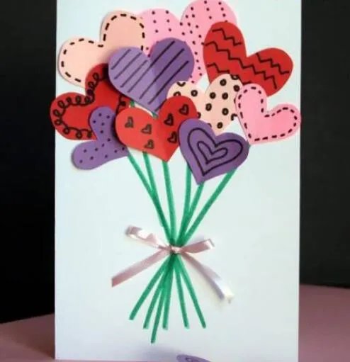 2020母亲节的贺卡怎么制作 母亲节立体爱心贺卡制作步骤