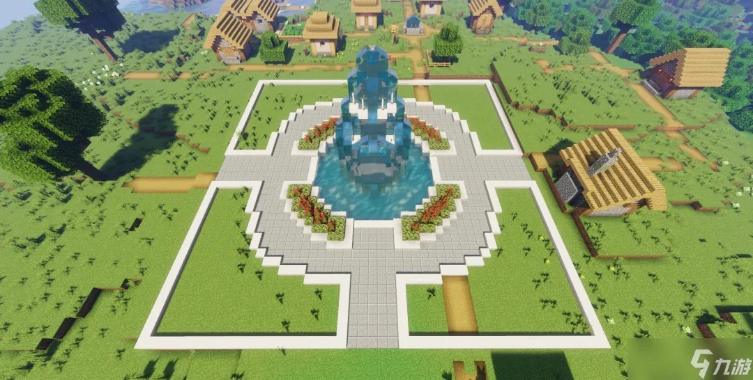 我的世界喷泉广场怎么制作 我的世界喷泉广场制作攻略
