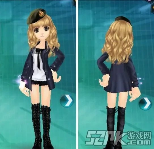 QQ飞车女生服装搭配 QQ飞车冬季女生服装