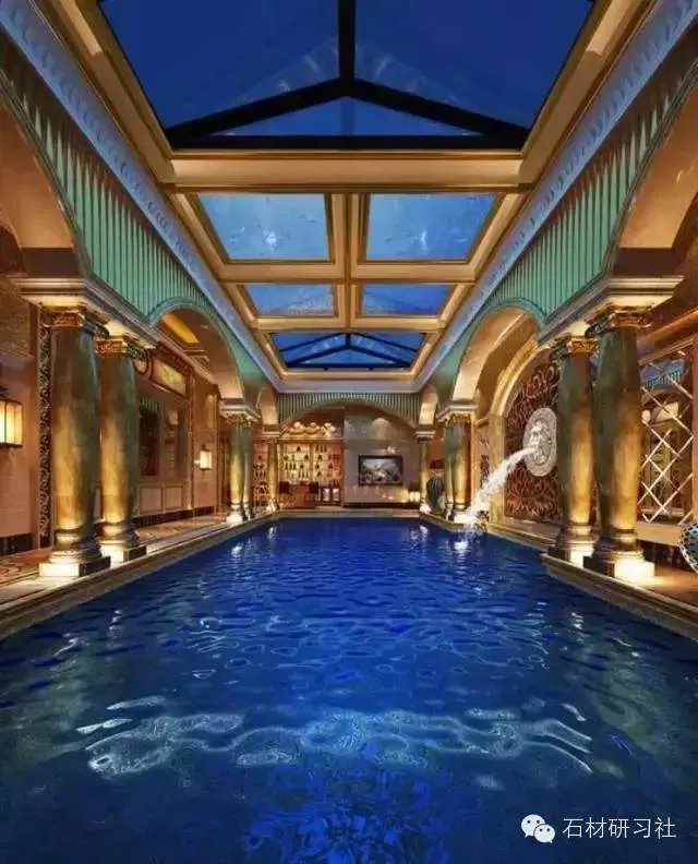 顶级别墅豪宅大理石装饰案例图