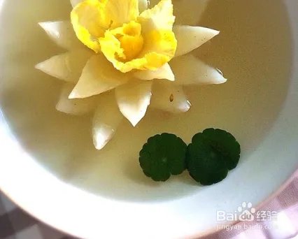 海葵静心莲的做法