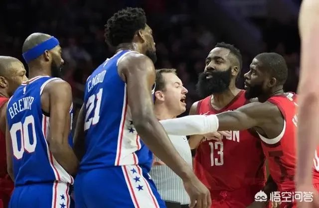 恩比德接连与威少,哈登冲突,那么与杜兰特有过冲突吗?