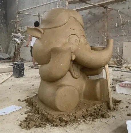 制作玻璃钢雕塑的步骤