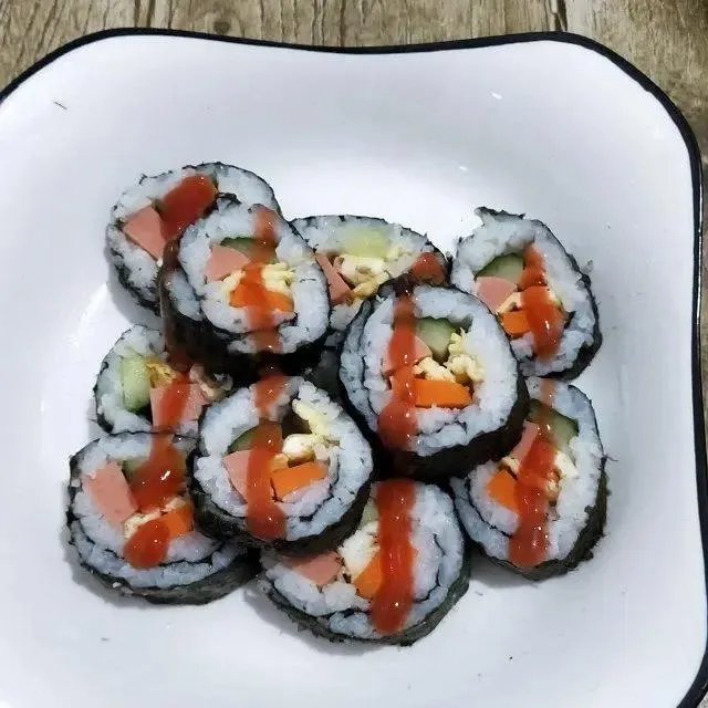 寿司制作过程图片大全？