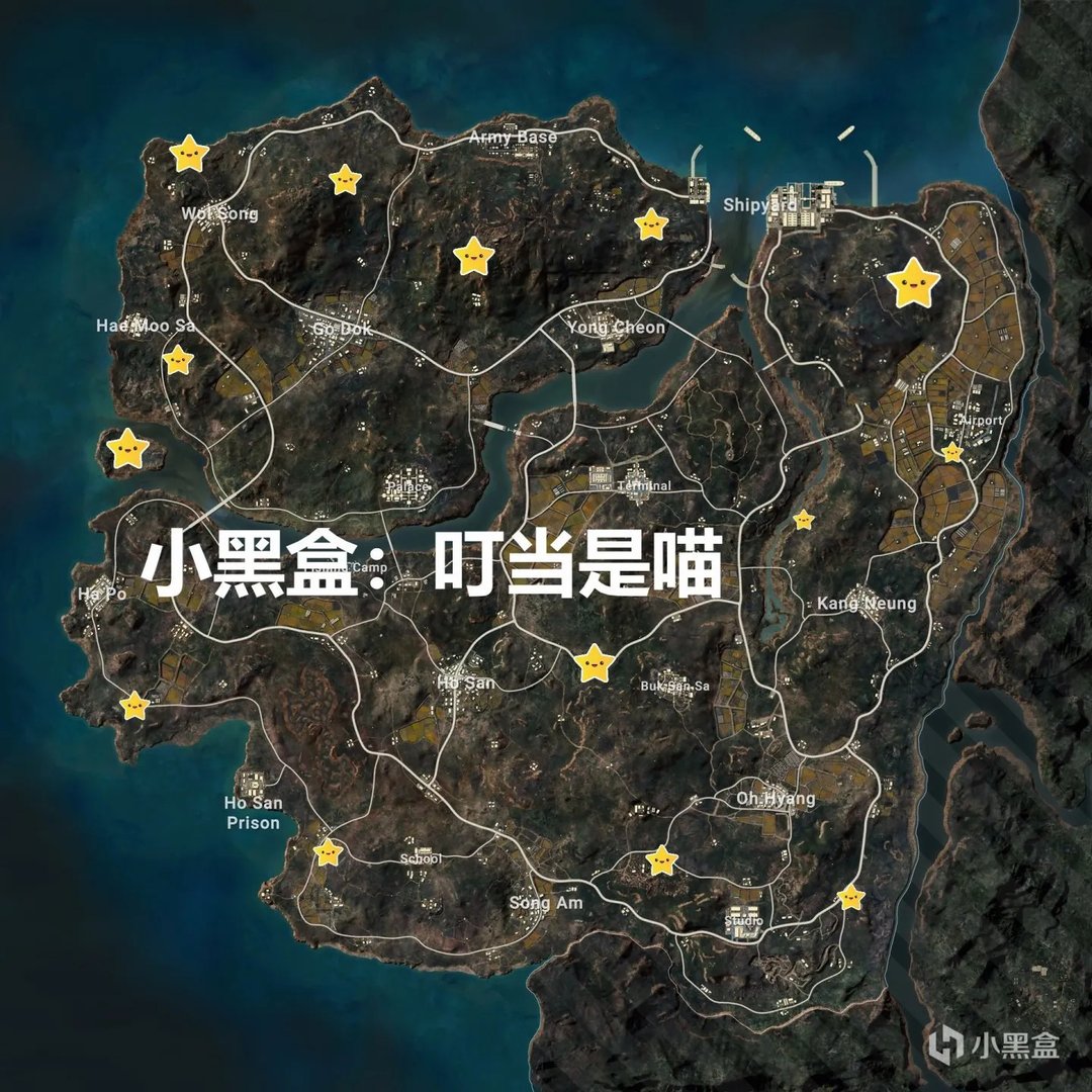 绝地求生泰戈地图密室位置大全