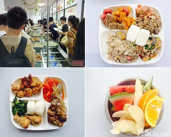 高校现10元自助餐 10平卧室一样可以很好