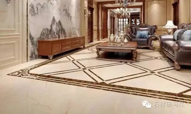 一栋别墅大理石精装修效果图