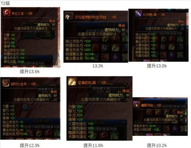 dnf魂异界装备推荐