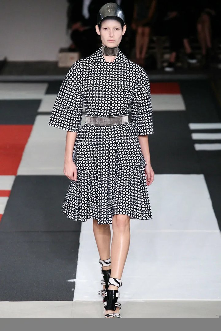 【设计快讯】巴黎时装周直击-2！Alexander McQueen 2014春夏女装