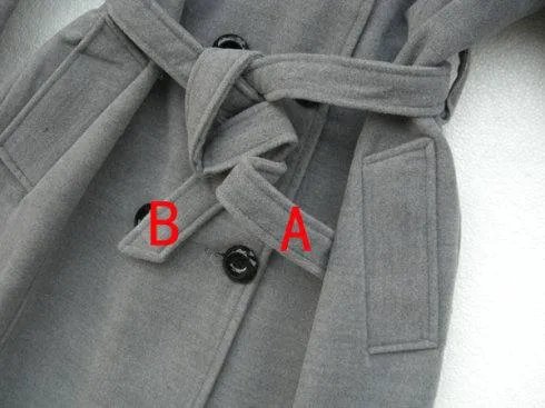 如何打大衣蝴蝶结图解