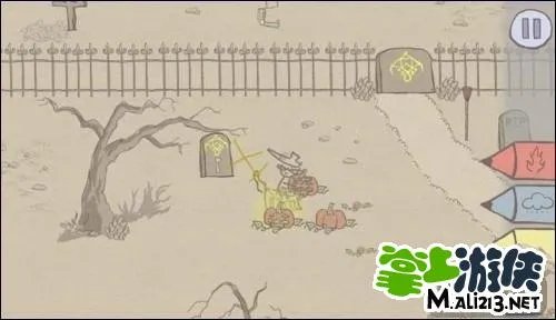画个火柴人Draw a Stickman第七关攻略