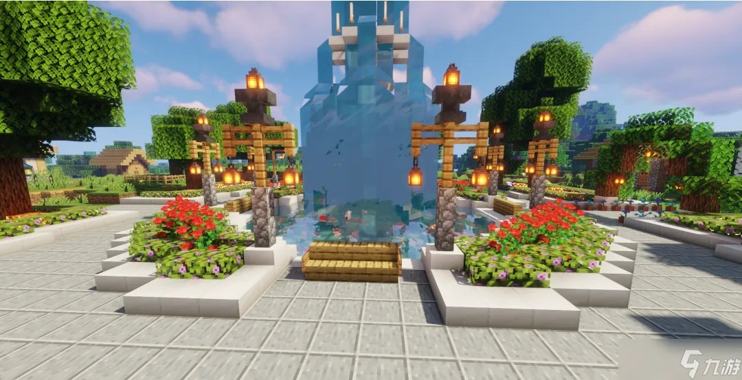 我的世界喷泉广场怎么制作 我的世界喷泉广场制作攻略