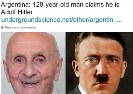 128岁老人自称希特勒 将出书修复形象 是真的吗