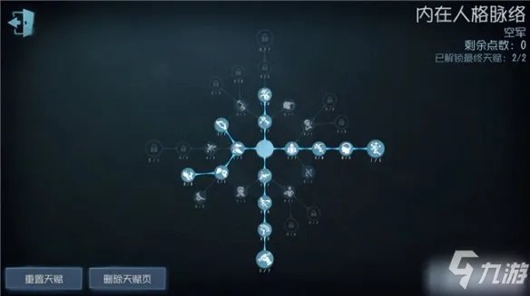 《第五人格》2021空军天赋加点图介绍 空军天赋加点2021