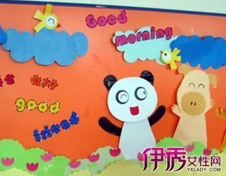 幼儿小班墙壁布置图片展示