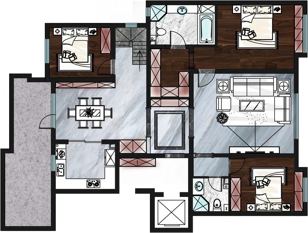中海国际公馆|6款专属设计，演绎空间美学，打造舒适家装