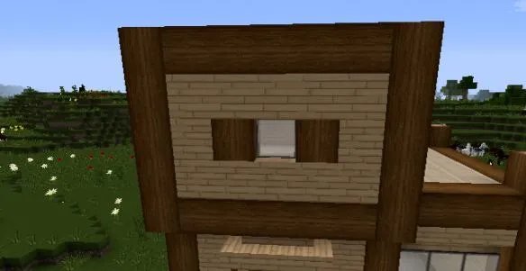 我的世界木质别墅教程 我的世界别墅设计图