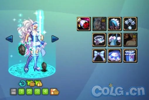 DNF格斗家瘦腿活动 美美时装搭配分享