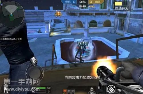 CF手游加特林机枪成幽灵地图必备武器