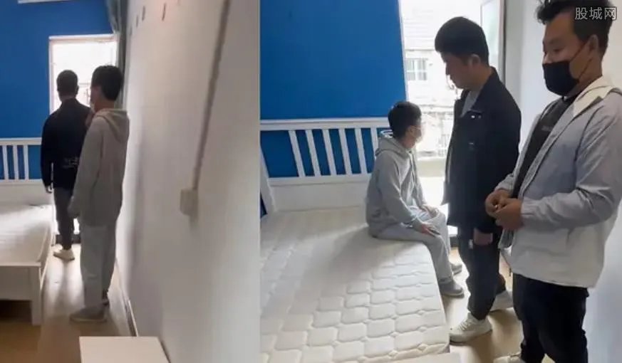 仨小伙为省钱租1间房：不同时间睡 生活太不容易了