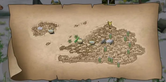 挨饿荒野挪威雪山任务之收集7颗宝石做法