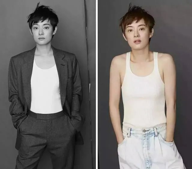 赵丽颖头发越来越短,短发适合怎样的脸型?