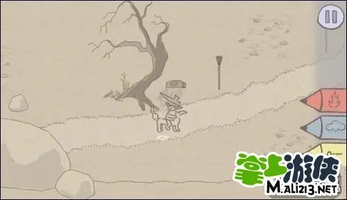 画个火柴人Draw a Stickman第七关攻略