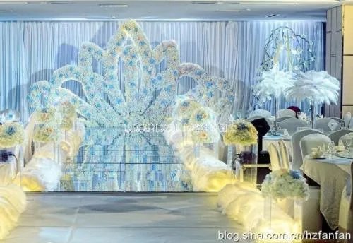 林宥嘉丁文琪婚礼现场森系风格清新养眼，还有哪些明星结婚时现场布置别具一格？