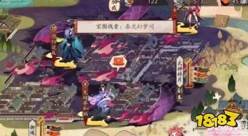 春光幻梦间在哪里  阴阳师春光幻梦间 宝图线索最新位置一览