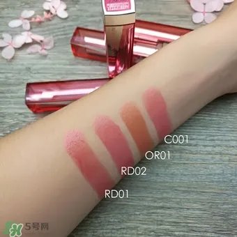 美宝莲好气色轻唇膏哪个颜色好看？美宝莲好气色轻唇膏试色