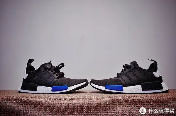 #首晒# Adidas 阿迪达斯 NMD Primeknit 东京城市蓝黑 限定跑鞋 开箱
