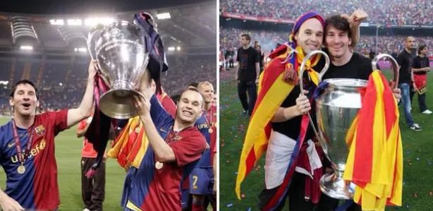 伊涅斯塔宣布离开巴萨梅西如何说？