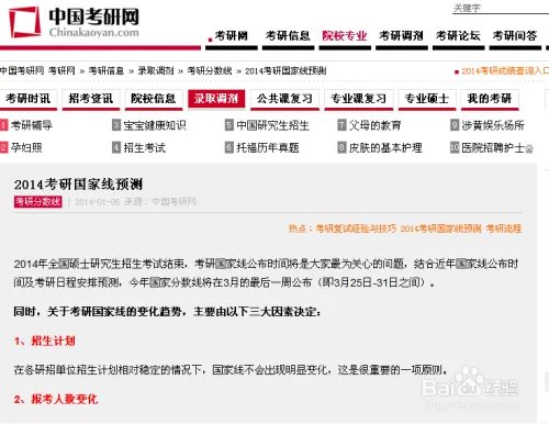 2014年研究生成绩查询