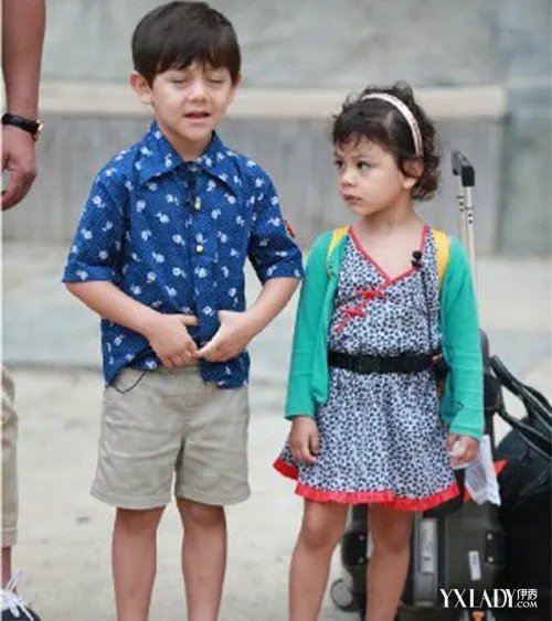 诺一刘霓娜照片曝光参加爸爸去哪儿被吐槽丑不好看