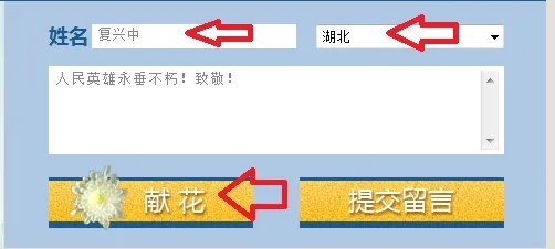在中国文明网里怎么鞠躬,献花