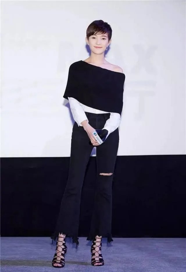 赵丽颖头发越来越短,短发适合怎样的脸型?