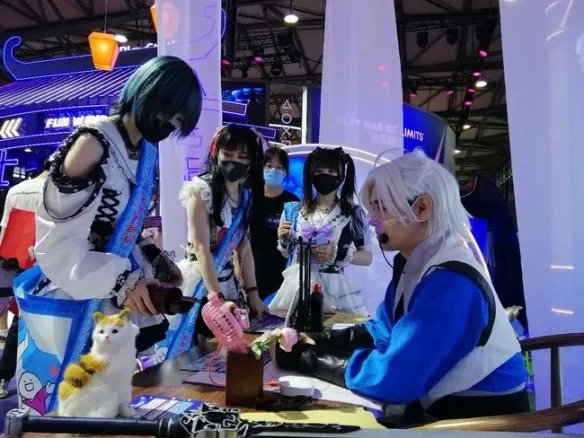 西山居CJ绝美古风展台成打卡圣地！怀旧服试玩现场沸腾